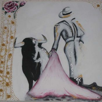 Pittura intitolato "Olé" da Muriel Vic, Opera d'arte originale