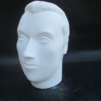 Sculpture titled "Mattia Michelotto l…" by Ennio, Original Artwork, Plaster