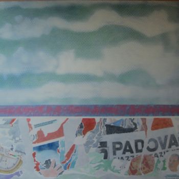 「Padova è una livida…」というタイトルの絵画 Ennioによって, オリジナルのアートワーク, アクリル