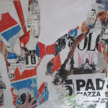 Collages intitulée "Estate Padovana /op…" par Ennio, Œuvre d'art originale