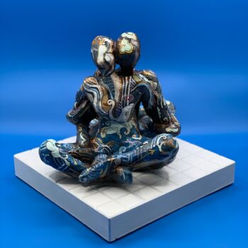 Escultura intitulada "Infinito" por Enrica Toffoli, Obras de arte originais, Argila do polímero