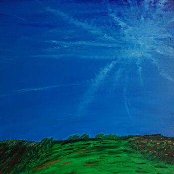 Painting titled "Horizont" by Enrico Haack, Original Artwork, Oil