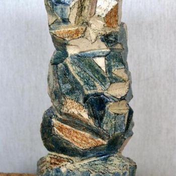 Skulptur mit dem Titel "Petó" von Enric Santamaria Eulogio, Original-Kunstwerk, Keramik