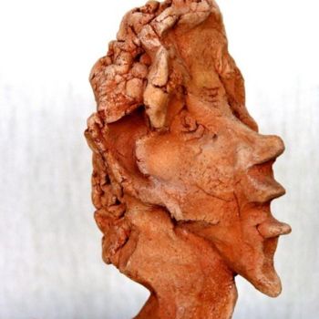 Sculpture titled "Malson" by Enric Santamaria Eulogio, Original Artwork, Terra cotta