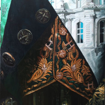 Pittura intitolato "Un appartement tres…" da Enrique Etievan, Opera d'arte originale