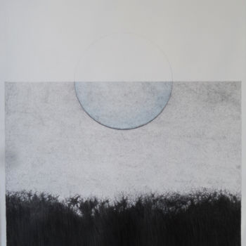 Drawing titled "Tres Elementos una…" by Enrique Etievan, Original Artwork, Graphite