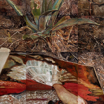 Arte digital titulada "Aloes" por José Sales Albella, Obra de arte original, Pintura Digital