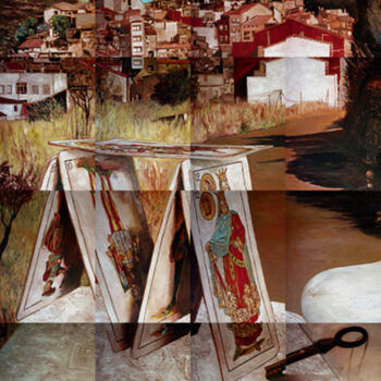 Digital Arts titled "Coves de vinroma" by José Sales Albella, Original Artwork, Digital Painting