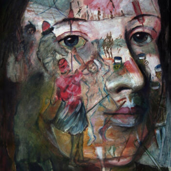 Arts numériques intitulée "Transparence 01" par José Sales Albella, Œuvre d'art originale, Peinture numérique