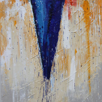 Картина под названием "Oltre" - Enzo Archetti, Подлинное произведение искусства, Акрил Установлен на Деревянная рама для нос…