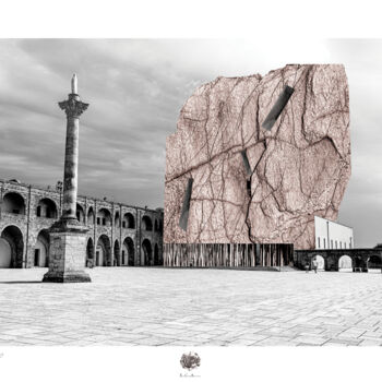 Arts numériques intitulée "Monumento 8.0" par Enzo Ceglie, Œuvre d'art originale, Travail numérique 2D