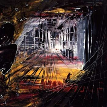 Pittura intitolato "The black Widow" da Enzo Nico, Opera d'arte originale, Olio