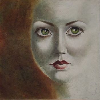 Pittura intitolato "Myra" da Epicedune, Opera d'arte originale, Olio