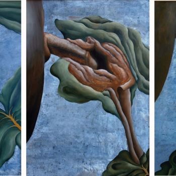 Painting titled "Capilla Pichina" by Equipquart, Original Artwork, Acrylic
