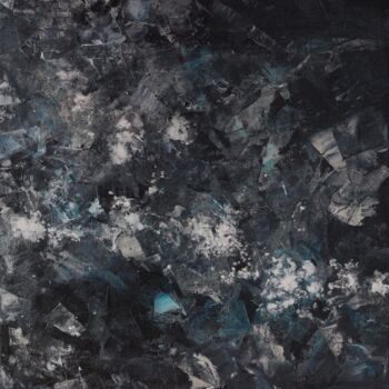 Peinture intitulée "BLUE #1" par Erealpha, Œuvre d'art originale, Acrylique