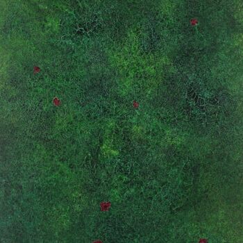 Картина под названием "Le temps des coquel…" - Erealpha, Подлинное произведение искусства, Акрил Установлен на Деревянная ра…