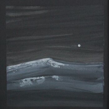 Painting titled "Mind's Landscape" by Erealpha, Original Artwork, Acrylic