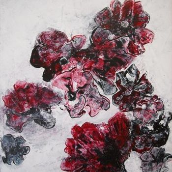 Peinture intitulée "Les Fleurs du Mal" par Erealpha, Œuvre d'art originale