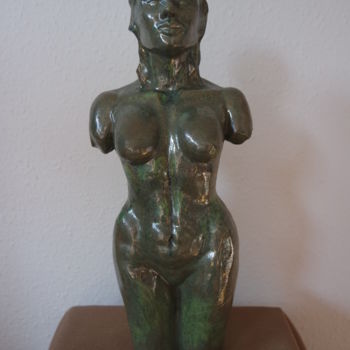 Sculpture titled "Absinth" by Erebos, Original Artwork, Ceramics