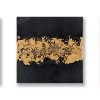 Pintura intitulada "Gold Rush" por Maseko, Obras de arte originais, Acrílico