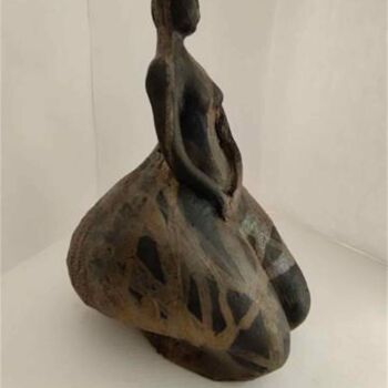 Sculpture intitulée "Tendresse" par Eric Bouquet, Œuvre d'art originale, Argile