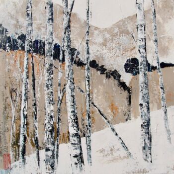제목이 "Agy"인 미술작품 Eric Bourse로, 원작, 아크릴 나무 들것 프레임에 장착됨