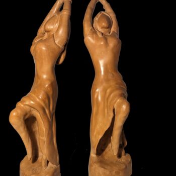 Sculpture titled "Danseuse" by Eric Grunig, Original Artwork, Clay