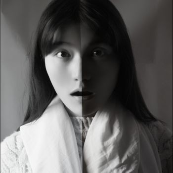 Photographie intitulée "Facing each other 5…" par Eric Guo, Œuvre d'art originale