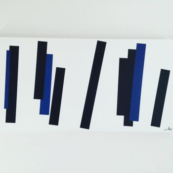 Peinture intitulée "Composition abstrai…" par Eric Krautwasser, Œuvre d'art originale, Acrylique