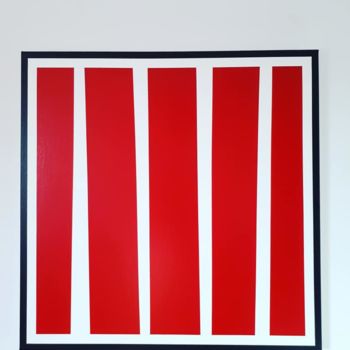 Картина под названием "Composition abstrai…" - Eric Krautwasser, Подлинное произведение искусства, Акрил