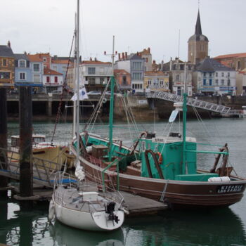 Photographie intitulée "Les Sables d'Olonnes" par Eric L Vadé, Œuvre d'art originale