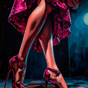 Arte digital titulada "#2 - Wonderful Legs…" por Eric Lespinasse, Obra de arte original, Pintura Digital