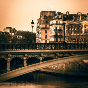 Fotografie mit dem Titel "#3 - Paris My Love" von Eric Lespinasse, Original-Kunstwerk, Digitale Fotografie Auf Aluminium mon…