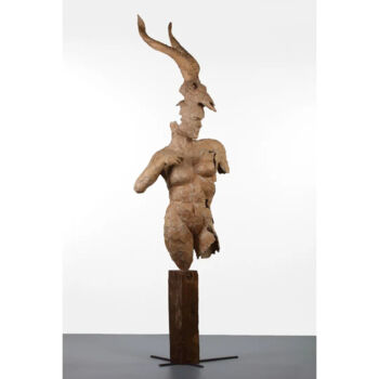 Скульптура под названием "Pasithéa" - Eric Montaux, Подлинное произведение искусства, картон