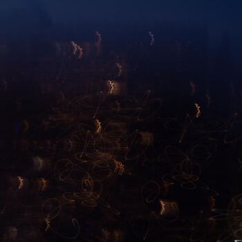 Fotografie getiteld "Nuit Radieuse 0x98C…" door Éric Petr, Origineel Kunstwerk, Niet gemanipuleerde fotografie