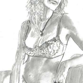 Painting titled "lingerie-feminine-6…" by Eric Picard, Original Artwork