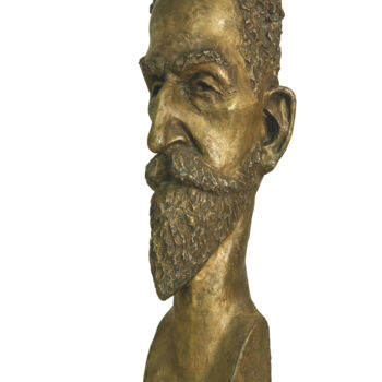 Sculpture titled "El Caballero" by Eric Régimbeau, Original Artwork, Bronze
