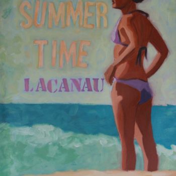 Peinture intitulée "summertime.jpg" par Eric Roy, Œuvre d'art originale, Huile