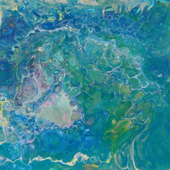 Картина под названием "Nebula" - Eric Schauer, Подлинное произведение искусства, Акрил