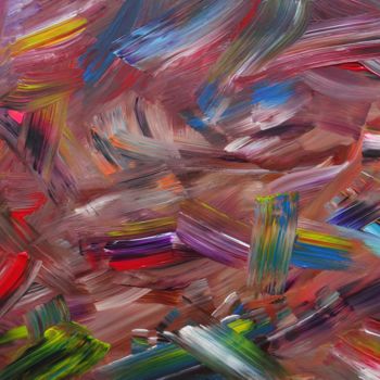 Peinture intitulée "Carnaval > 33 x 41…" par Eric Schauer, Œuvre d'art originale, Acrylique