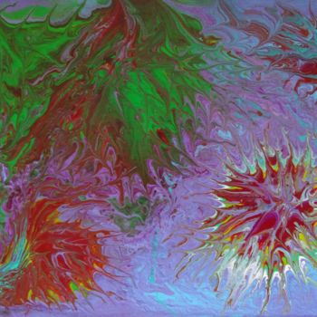 Painting titled "Vegetal Soul > 22…" by Eric Schauer, Original Artwork, Acrylic