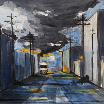 Pintura titulada "Storm" por Eric Stephan, Obra de arte original, Acrílico