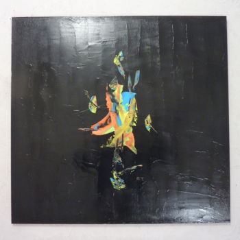 Картина под названием ""Rêve coloré dans l…" - Eric Taboureau (Donekk), Подлинное произведение искусства, Акрил