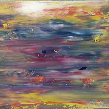Malerei mit dem Titel "Numéro : 964" von Eric Taboureau (Donekk), Original-Kunstwerk, Acryl