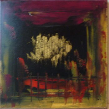 Pintura intitulada "Vision Or" por Eric Taboureau (Donekk), Obras de arte originais, Óleo