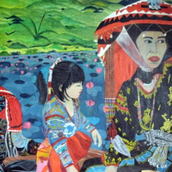 Painting titled "Philippines" by Tépaz, Original Artwork