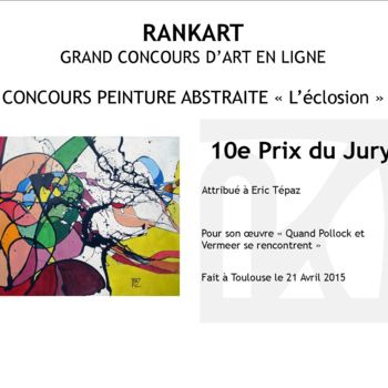 绘画 标题为“10ème prix du jury” 由Tépaz, 原创艺术品