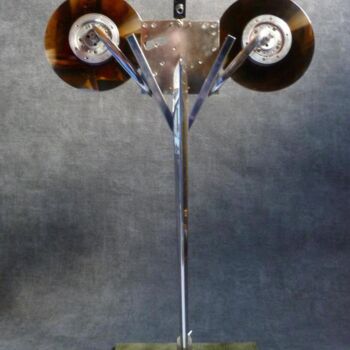 Скульптура под названием "Sculpture concept r…" - Eric Thiennot (Et666), Подлинное произведение искусства, Нержавеющая сталь