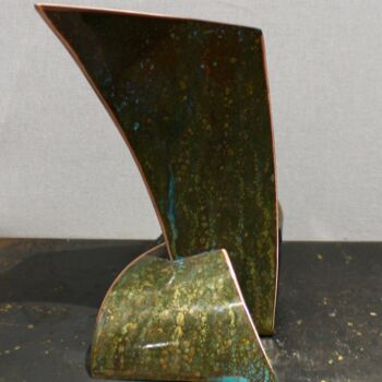 Sculptuur getiteld "Lasard oxydé" door Eric Vialla (Tweak), Origineel Kunstwerk, Metalen