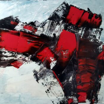 Pintura titulada "abstract multi 2 23" por De, Obra de arte original, Oleo